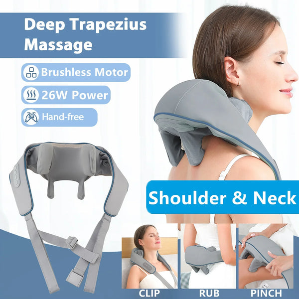 RelaxEase Wireless Massager Shawl